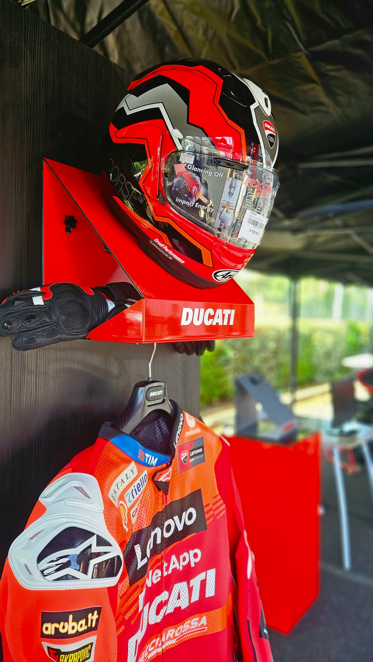 vestiaire motard univers ducati